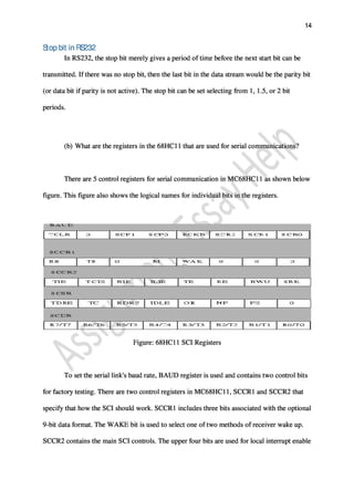 Engineering Assignment Sample on An Assignment on Microcontroller