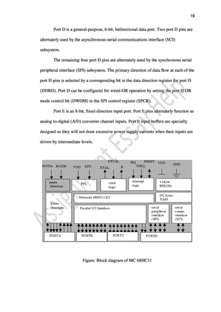 Engineering Assignment Sample on An Assignment on Microcontroller