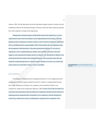 Management Assignment Sample on Asset Maintenance Management