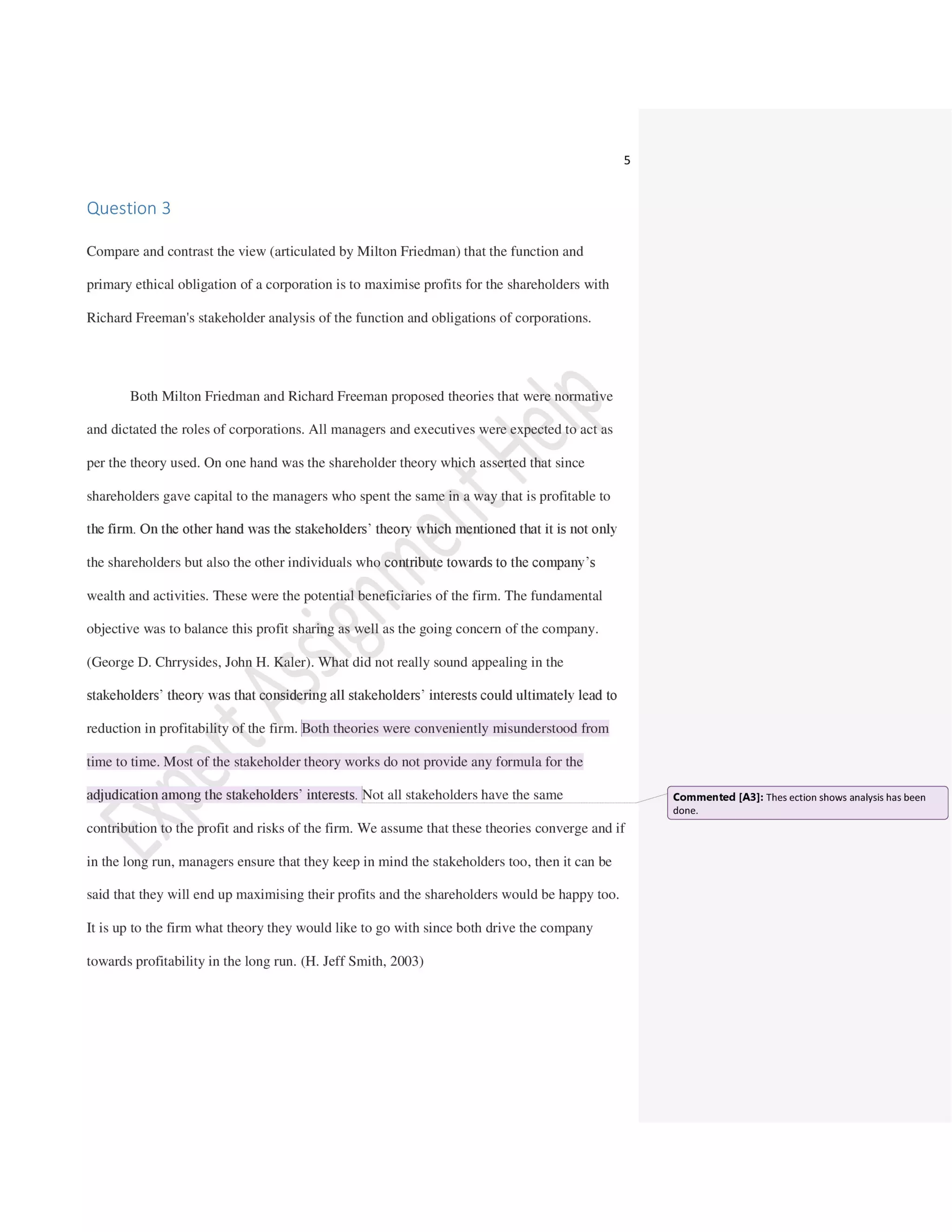 Issues in Business Ethics and Society Coursework questions