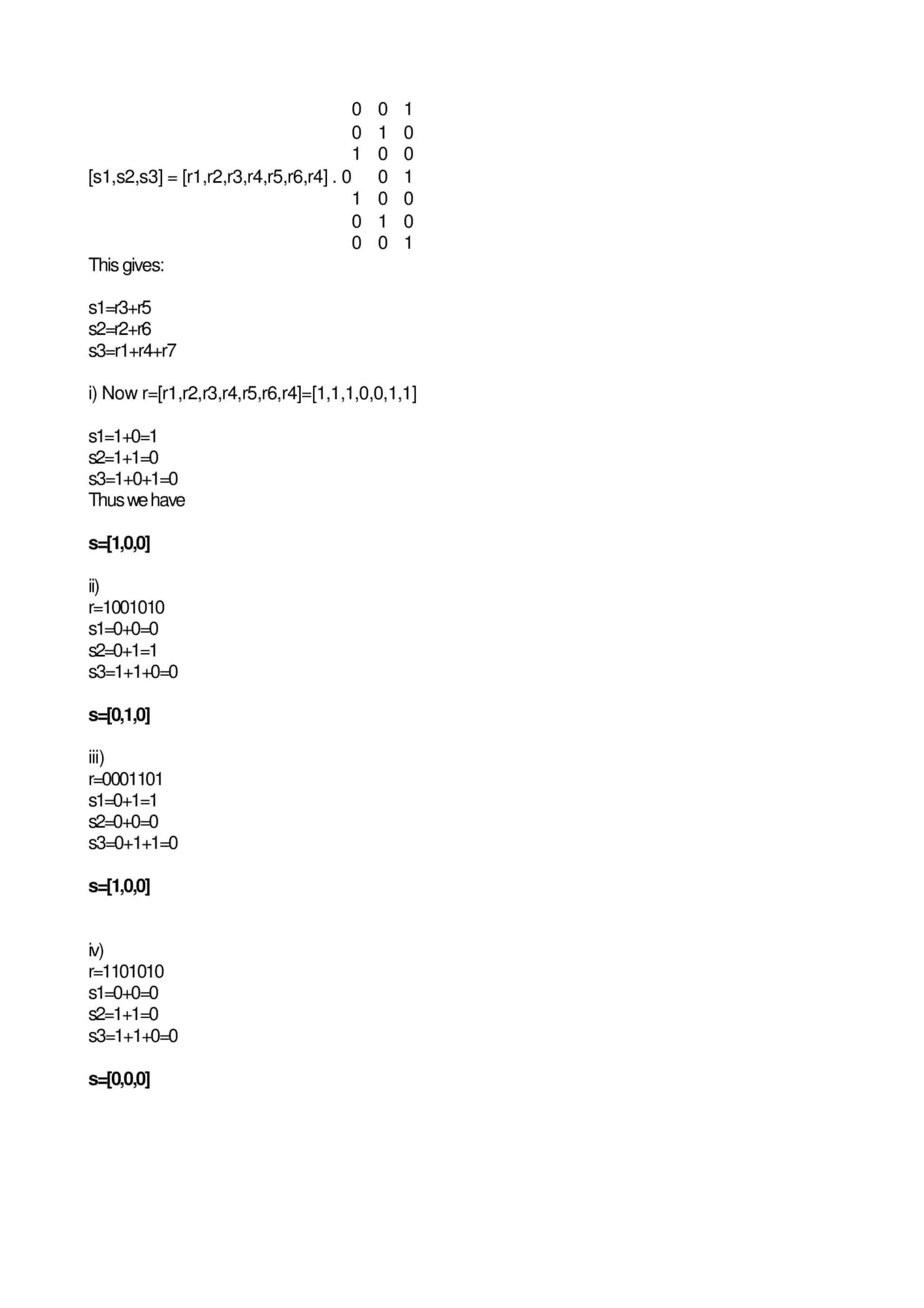 SIT292 Linear Algebra 2013