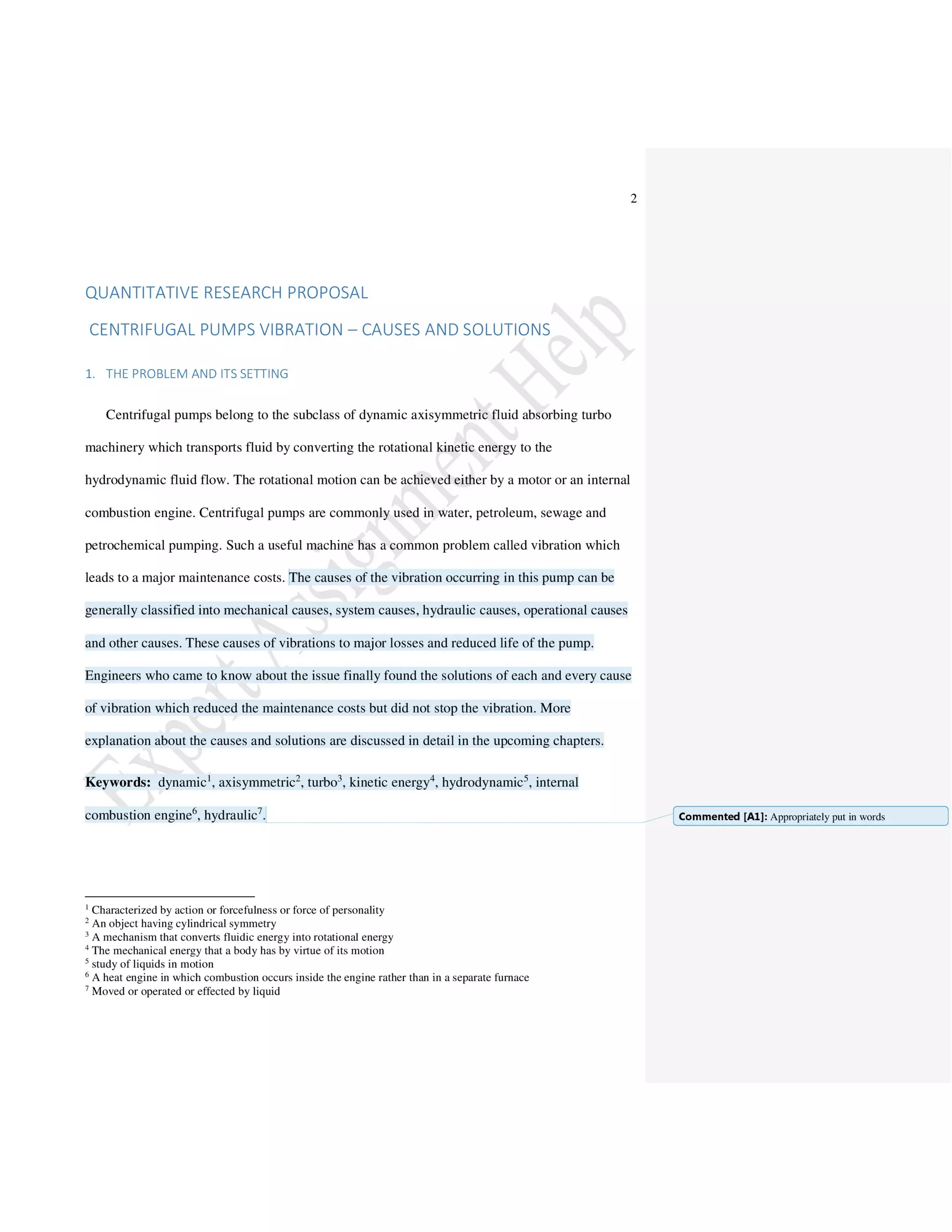 Electrical Engineering Centrifugal Pumps Vibration