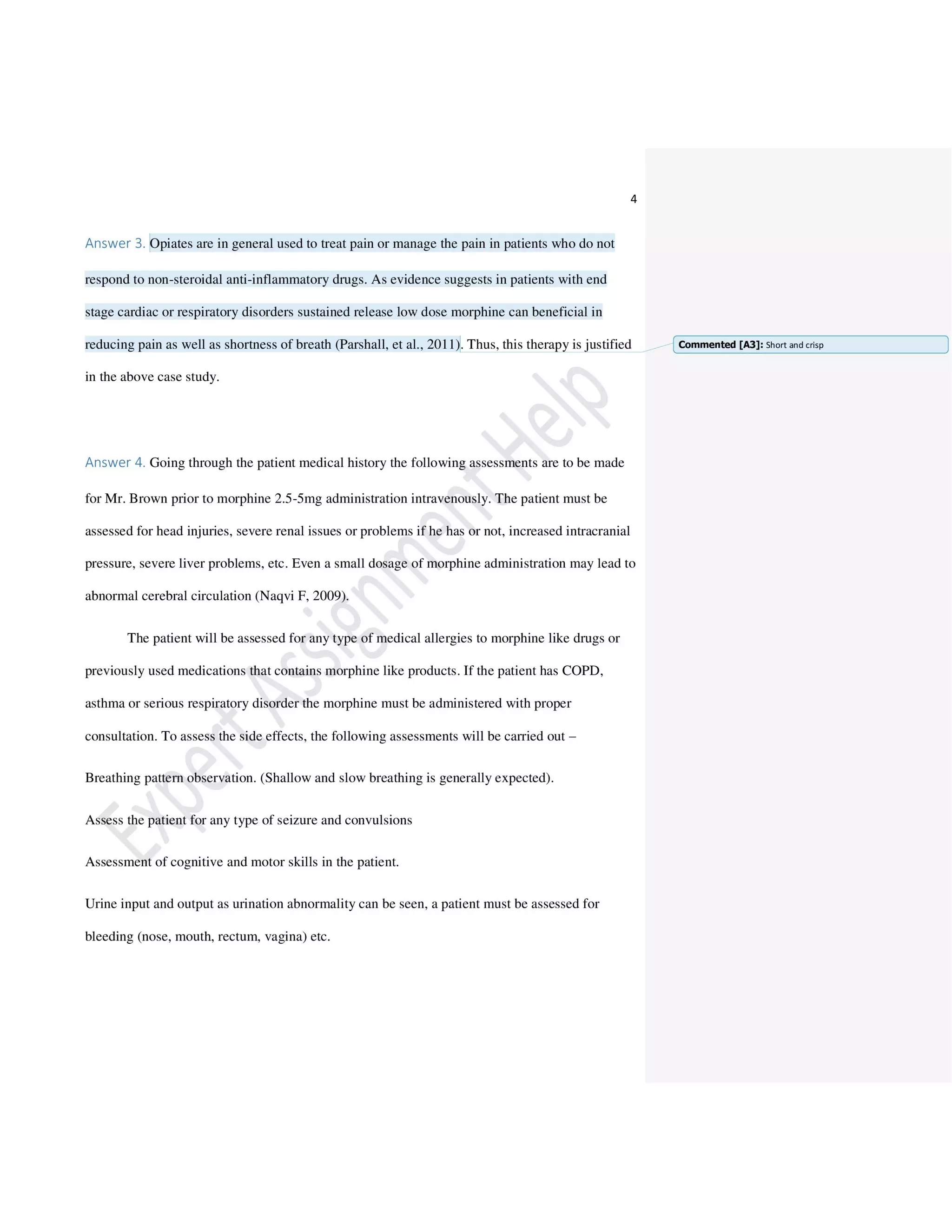 Nursing Management Gibbs Model of Reflection