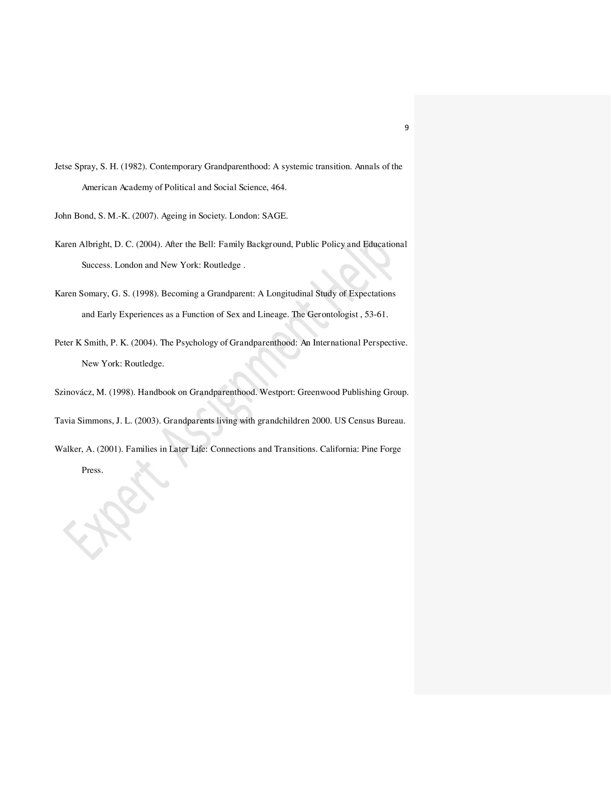 Psychological Changes in a Human When He Grows Old