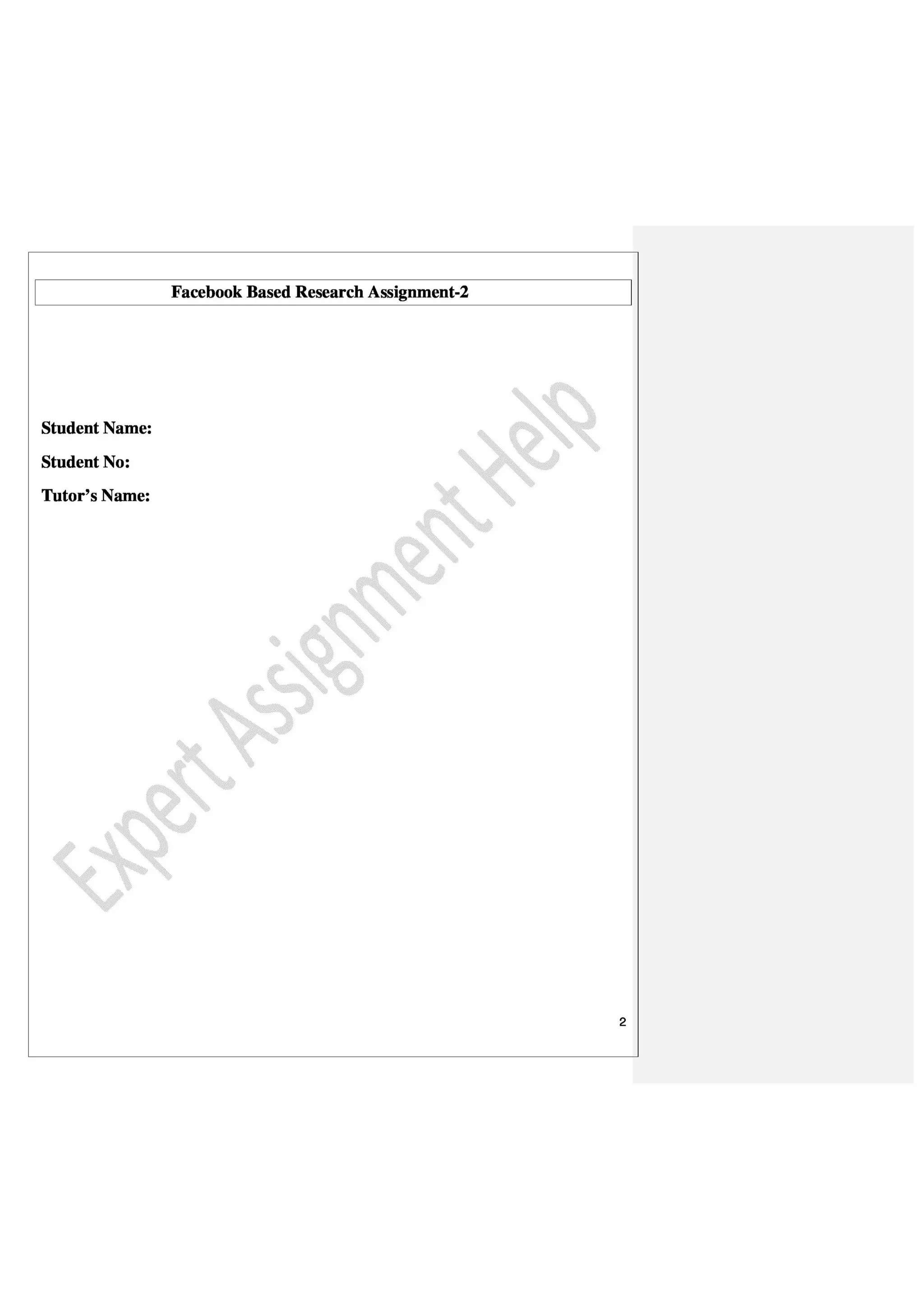 Marketing Thesis Paper on Ethical Issues with Facebook Data Privacy