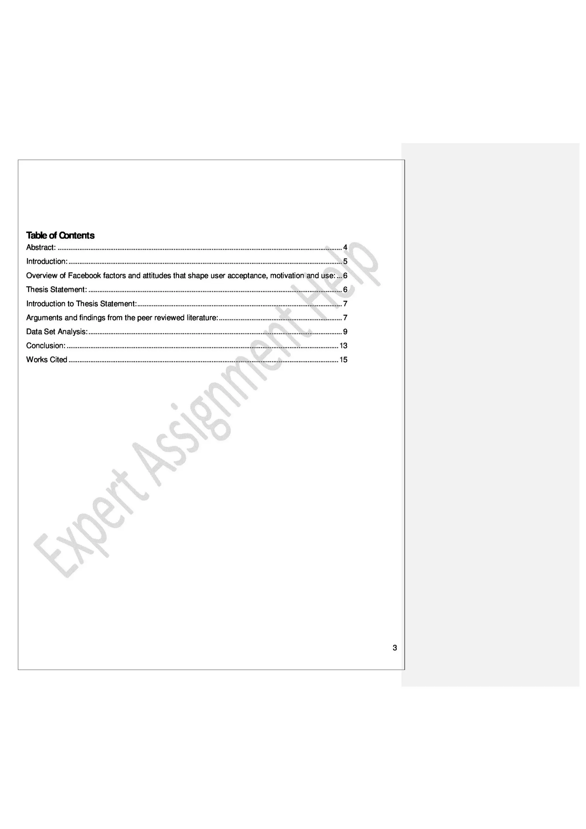 Marketing Thesis Paper on Ethical Issues with Facebook Data Privacy