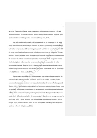 Literature Review of Information Behaviour on Social Media | PDF