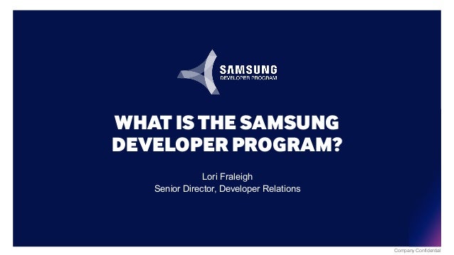 what is the samsung developer program samsung developer