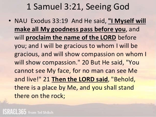 1 Samuel 14, Shiloh; LORD Sabbaoth, LORD Of Hosts