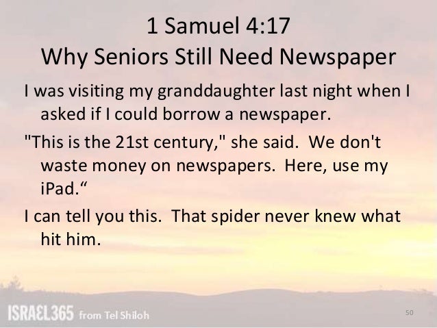 1 Samuel 14, Shiloh; LORD Sabbaoth, LORD Of Hosts