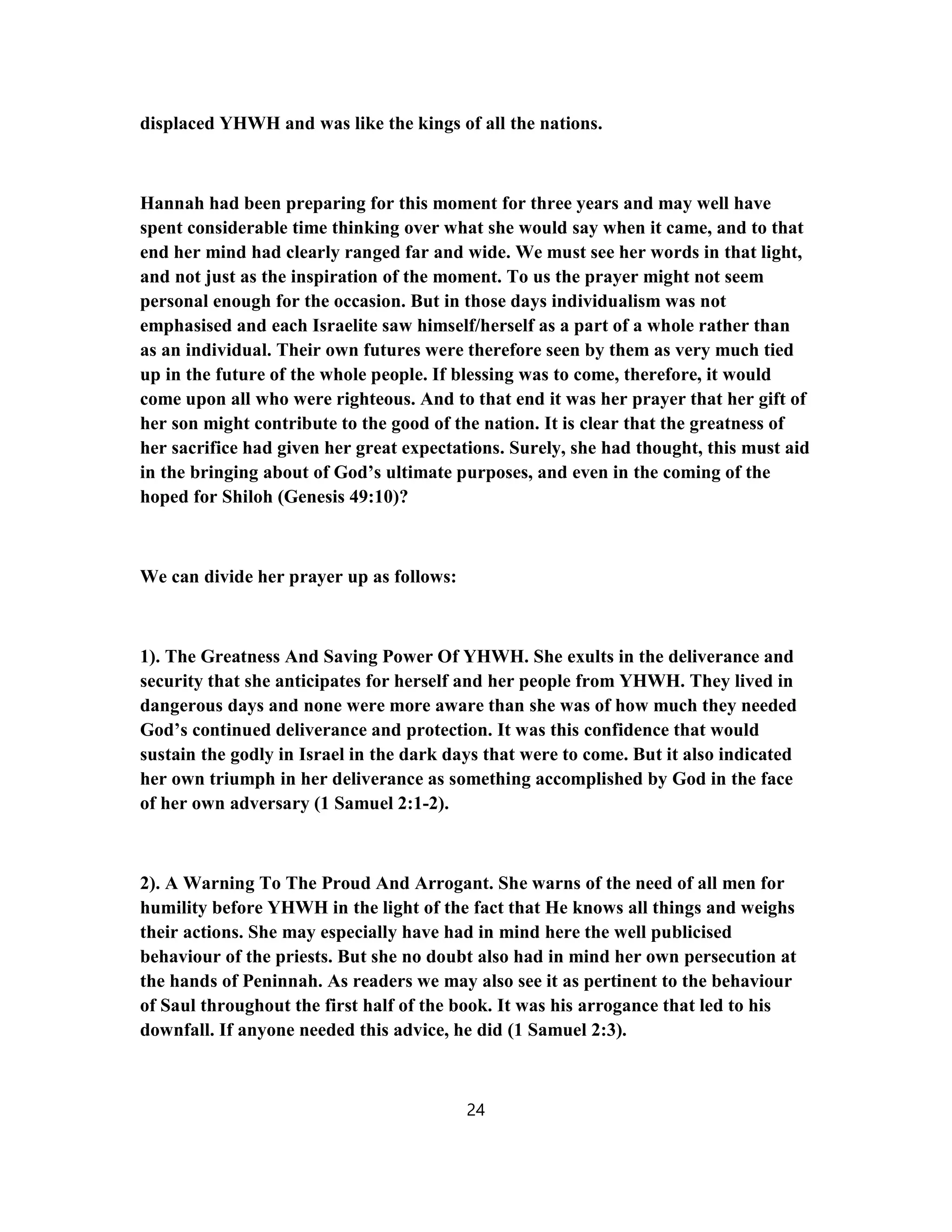 1 Samuel 2 Commentary PDF 1 Samuel 2 Commentary PDF