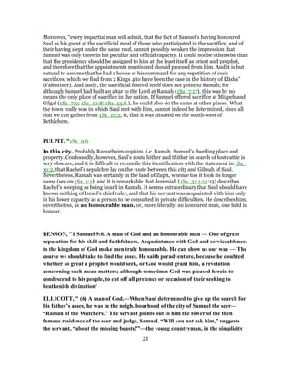 Sam 9 Point Pdf 1 samuel 9 commentary | PDF