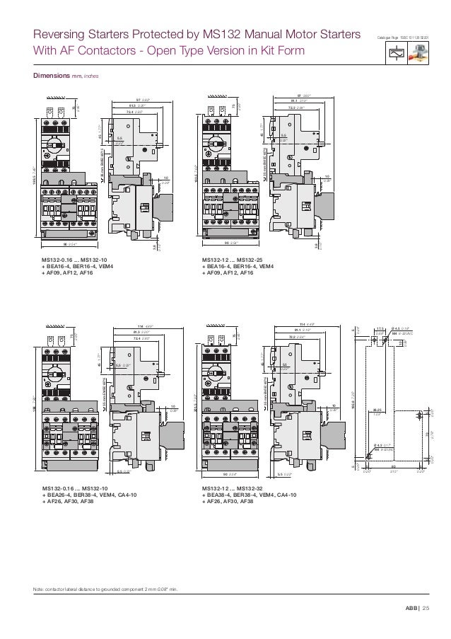 Contactores ABB abb af09 contactor wiring diagram 