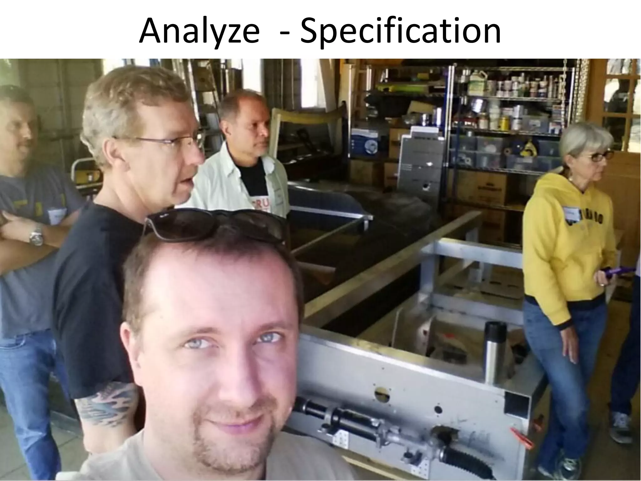 Analyze - Specification
 
