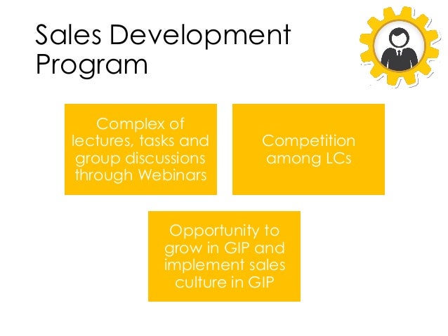 #1 sdp why. sales development program intro