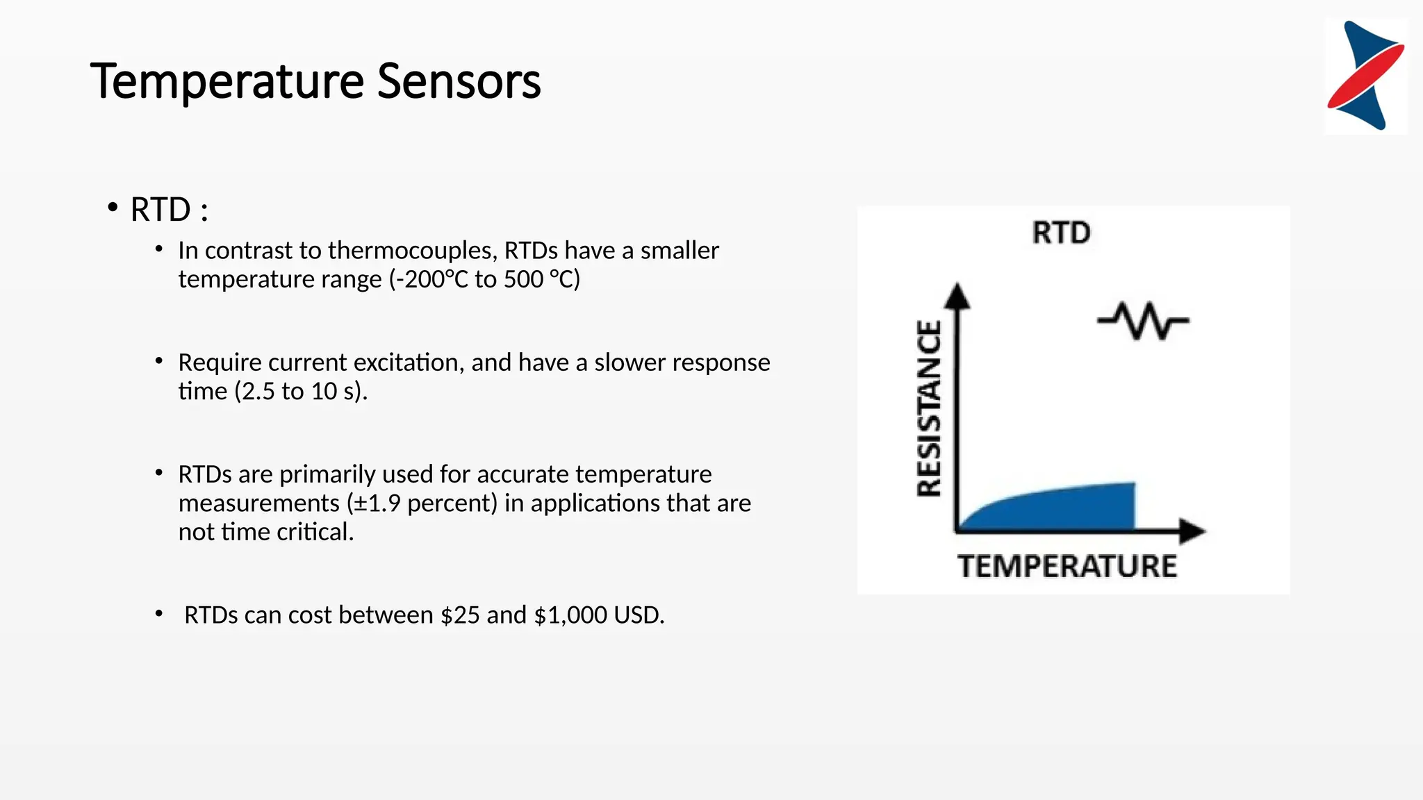 Rtd Types And Ranges 1 Selection of the sensors and types of sensors.pptx