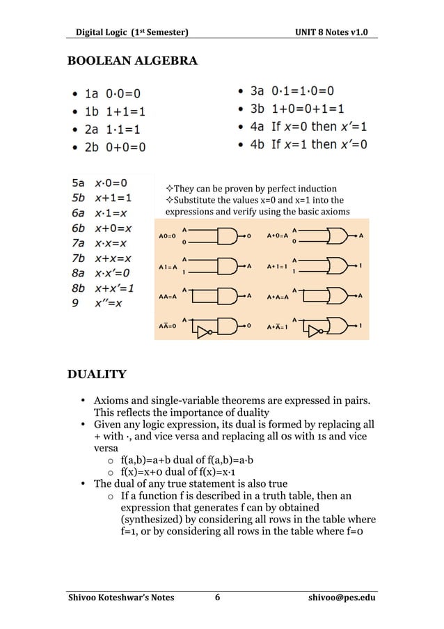 1Sem-Basic Electronics Notes-Unit8-Digital Logic | PDF | Programming ...
