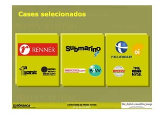 Cases selecionados
 