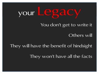Mantra, Mission Statement, Purpose - One Sentence