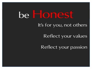 Mantra, Mission Statement, Purpose - One Sentence