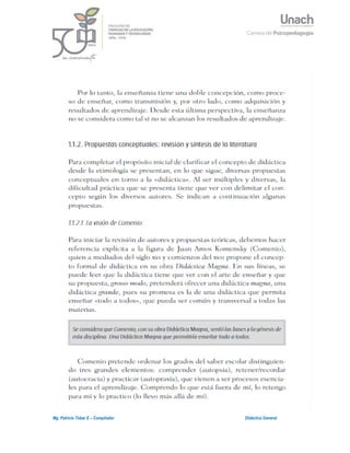 4Mg. Patricio Tobar E – Compilador Didáctica General
 