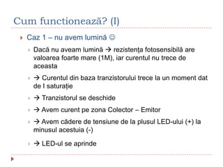 EAP 1 Lucrarea 1 Senzor Lumina