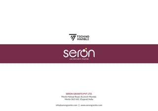 Seron Color 1 seron Granito Dark design 800x1600 Slab tile | PDF