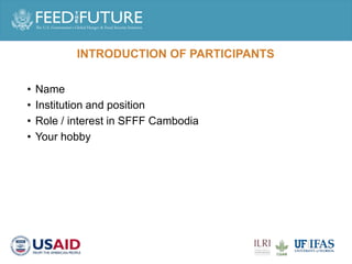 Safe Food, Fair Food for Cambodia