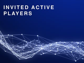 I N V I T E D A C T I V E
P L AY E R S
 