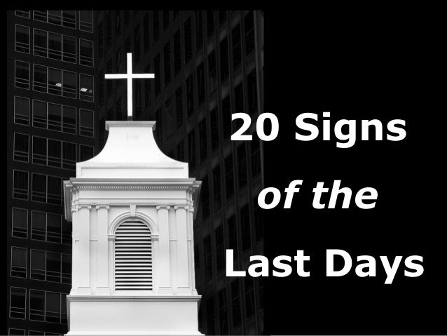 20 Signs of the Last Days in 2014
