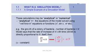 Sim Analytical Numerical Example | PDF