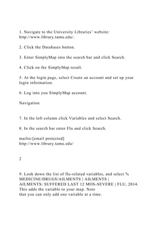 1 SimplyMap for Public Health Cecilia - 1 SimplyMap For Public Health Cecilia Smith Docx 2 320