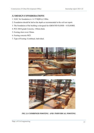 this is report of civil engineering of final year internship | PDF