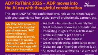 Event Report - ADP ReThink 2026 - Thoughtful and stready innovation ...