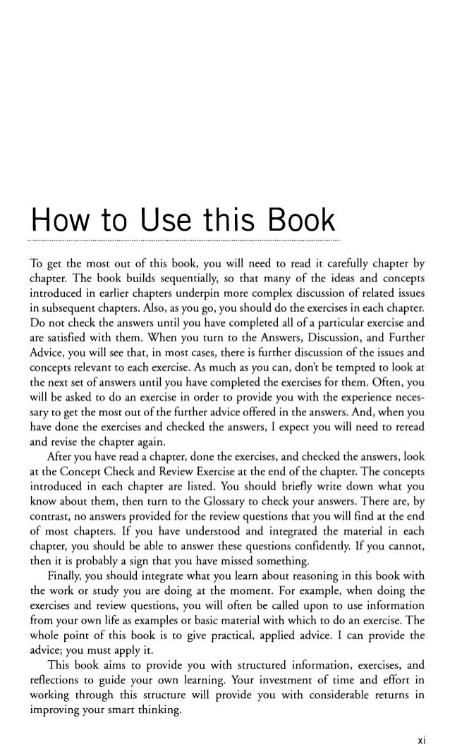Oxford smart thinking - skills for critical understanding and writing