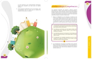 20
en otros planetas?, ¿qué comportamientos deberíamos
asumir para compartir con estos seres de manera
pacífica?
b. Si los humanos decidiéramos vivir en otro planeta: ¿qué
necesitaríamos tener en cuenta para no cometer los
mismos errores que en el nuestro?
21
6°-Unidad1-Guía1
Las siguientes preguntas nos ayudan a afianzar nuestros
conocimientos y a saber cuáles han sido nuestros aprendizajes a
lo largo de la guía. A partir de ahora, vamos a tener esta actividad
al final de cada proceso, con el fin de que, de manera individual y
con la ayuda del profesor, aprendamos a resolver esta importante
actividad y fortalezar nuestras competencias.
1. Desde la Antigüedad se ha destacado el interés de los
humanos por conocer aquello que conforma nuestro Universo
y que explica también nuestro propio origen como parte de
este gran sistema. A pesar de que la ciencia nos ha ayudado
a comprender muchos de los misterios del Universo, no
conocemos la verdad absoluta sobre el origen de éste debido
a:
Evaluación por Competencias
1
A. La certeza que tenemos sobre lo que pasó con exactitud en
el momento en que surgió el universo, gracias a las pruebas
que tenemos sobre esta historia.
B. Los hallazgos que tenemos nos dan algunas señas; pero
ninguno puede estar realmente seguro si una teoría es
totalmente verdadera.
C. Las diferentes posturas nos muestran el mal trabajo que
hacen los científicos porque no han logrado hallar la verdad
sobre el tema.
D. Ya conocemos con completa seguridad que fue lo que
sucedió en el origen del universo y, por lo tanto, no hay
necesidad de hacer más discusiones.
2. Las constelaciones son grupos de estrellas que las culturas
hemos organizado con diferentes fines como la orientación, la
relación con la vida de las personas o aún para pedir deseos a
las divinidades. Entre estas diversas utilidades, la de carácter
científico podría ser:
 