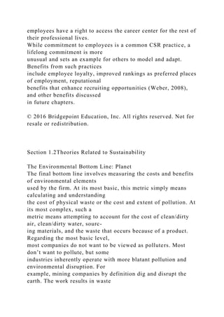 Reputational Commons 1 Social Responsibility and Sustainability Similarities and .docx