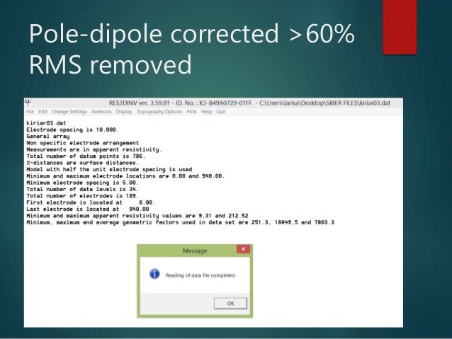 how to write collated file for res2dinv how to write collated file for res2dinv