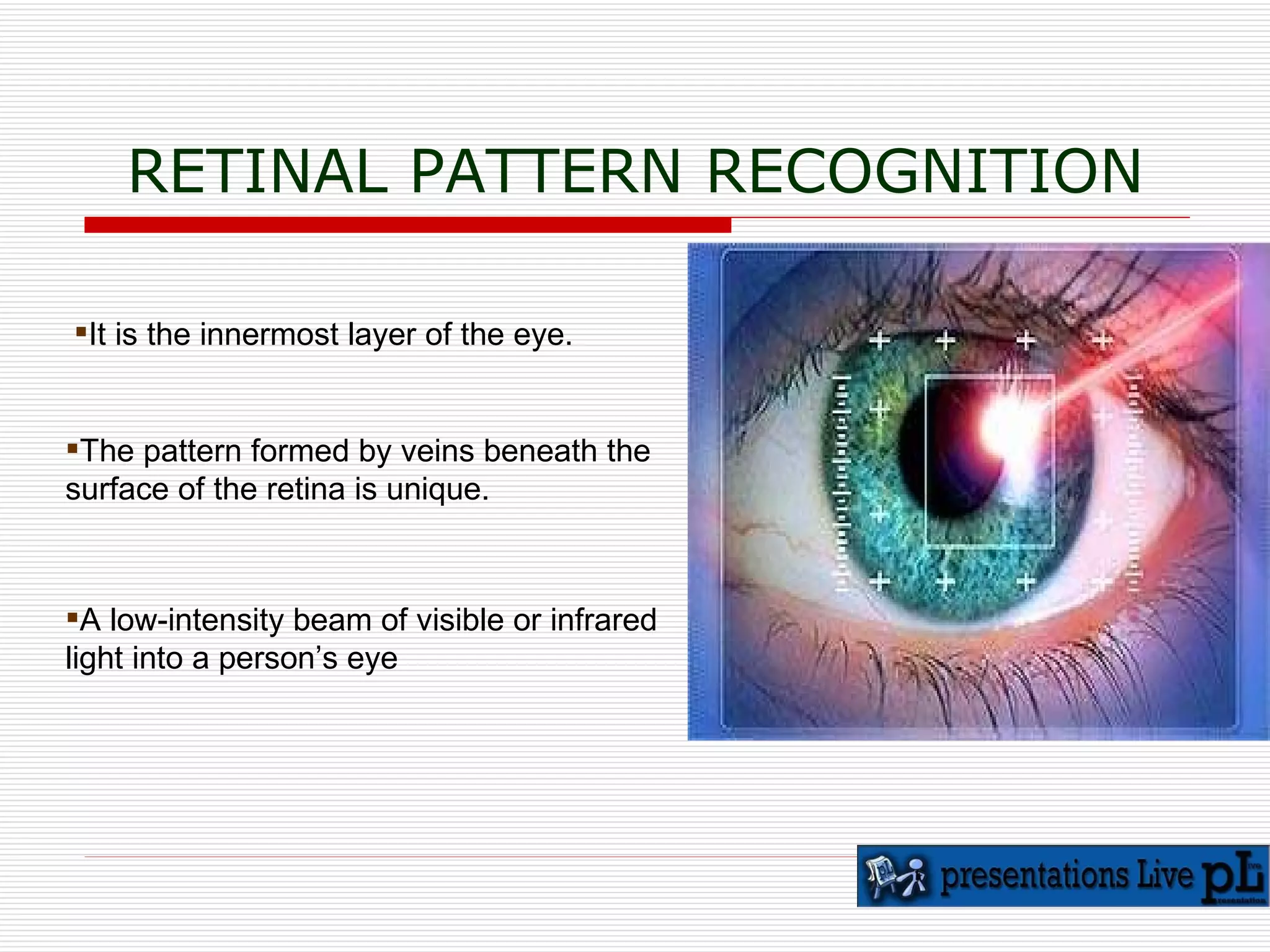 1 spattern matching using biometric techniques