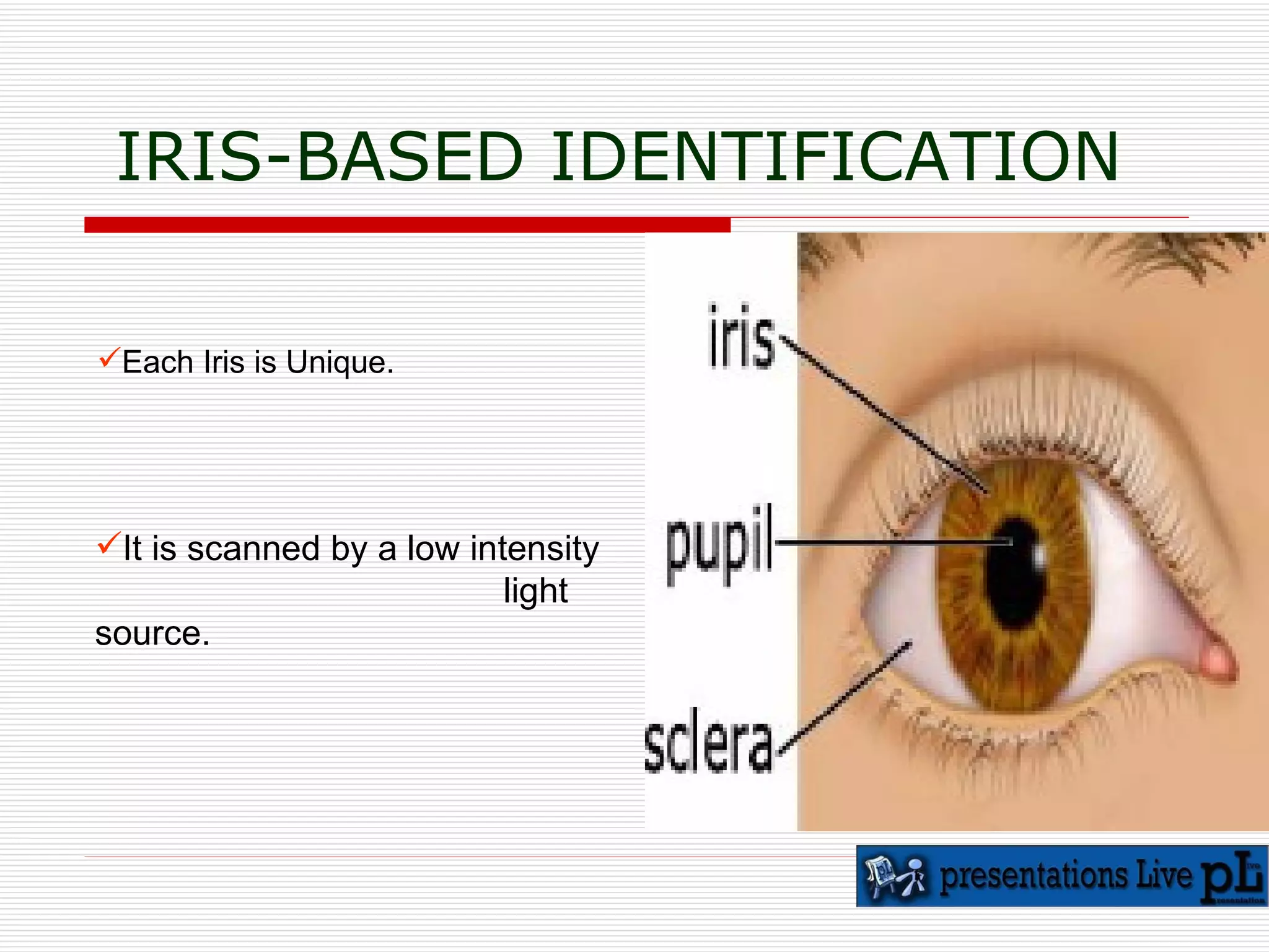 1 spattern matching using biometric techniques