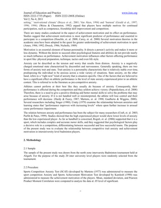 1 sports achievement motivation 1-5 | PDF