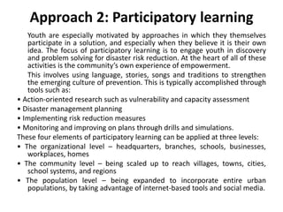 Disaster management & youth participation | PDF
