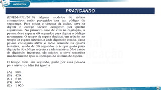 PRATICANDO
37
 