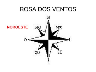 ROSA DOS VENTOS
NOROESTE
 
