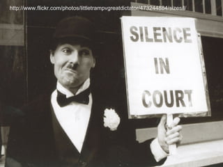 The 6 th  amendment guaranteeing a speedy trail. http://www.flickr.com/photos/littletrampvgreatdictator/473244884/sizes/l/ 