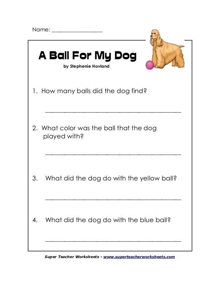 worksheets my teacher state super report 1st my dog for ball