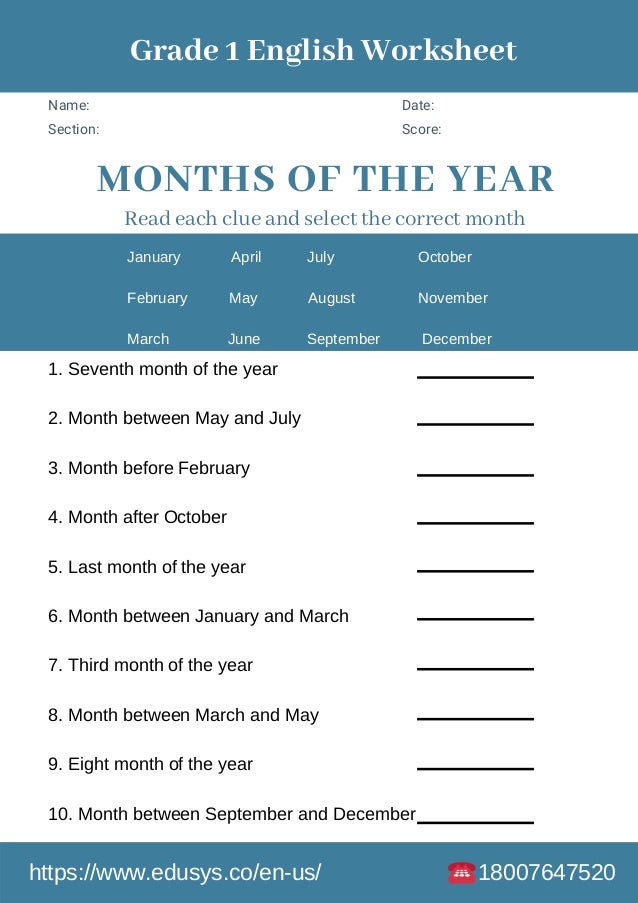 months name of the year themediocremamacom