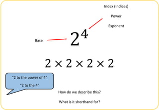 Mastering the Laws of Indices: Powers, Exponents, and Calculations ...