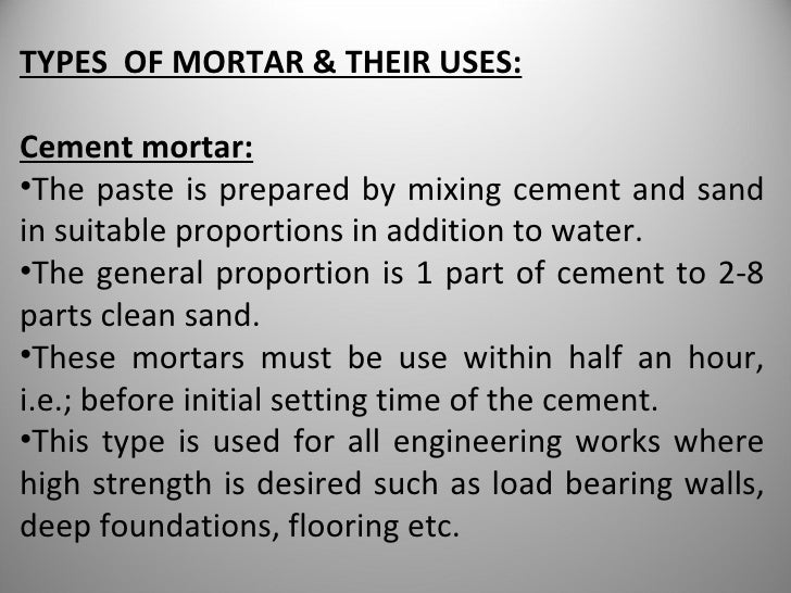 1st Mortars