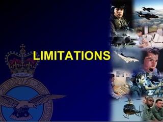 LIMITATIONS 